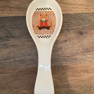 Teddy Bear Spoon Rest